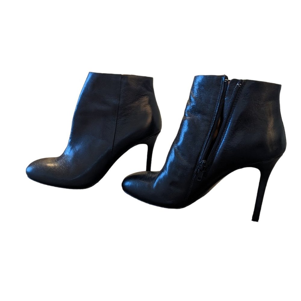 Banana Republic Black Leather Booties - Picture 2 of 7